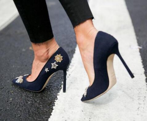 2017 new style top quality women high heels stilettos women pumps .