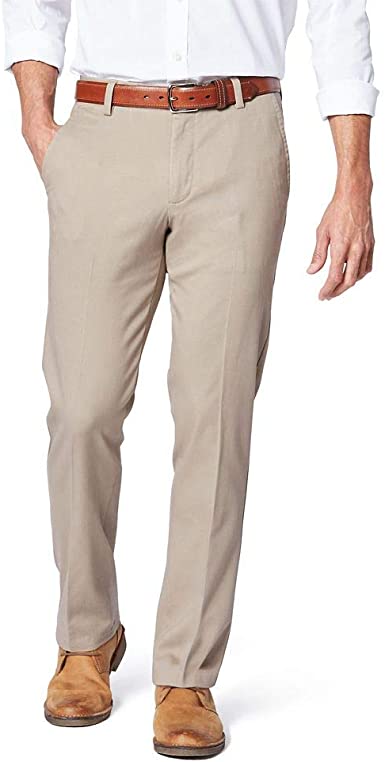 Dockers Men's Slim Fit Signature Khaki Lux Cotton Stretch Pants at .