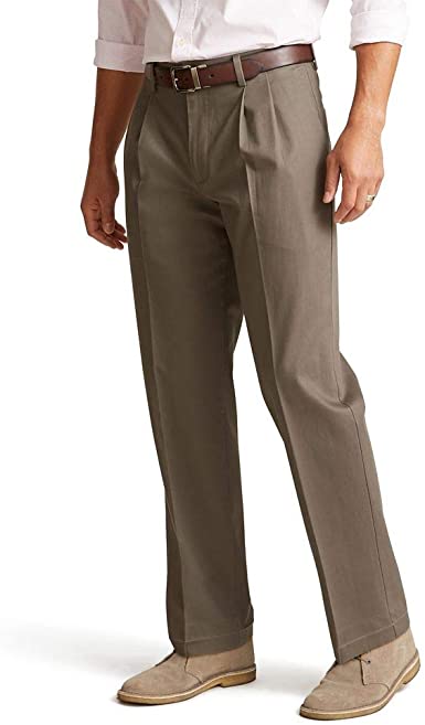 Dockers Men's Classic Fit Signature Khaki Lux Cotton Stretch Pants .