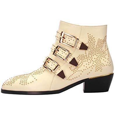 Studded shoes for women Amazon.com | Comfity Boots for Women .