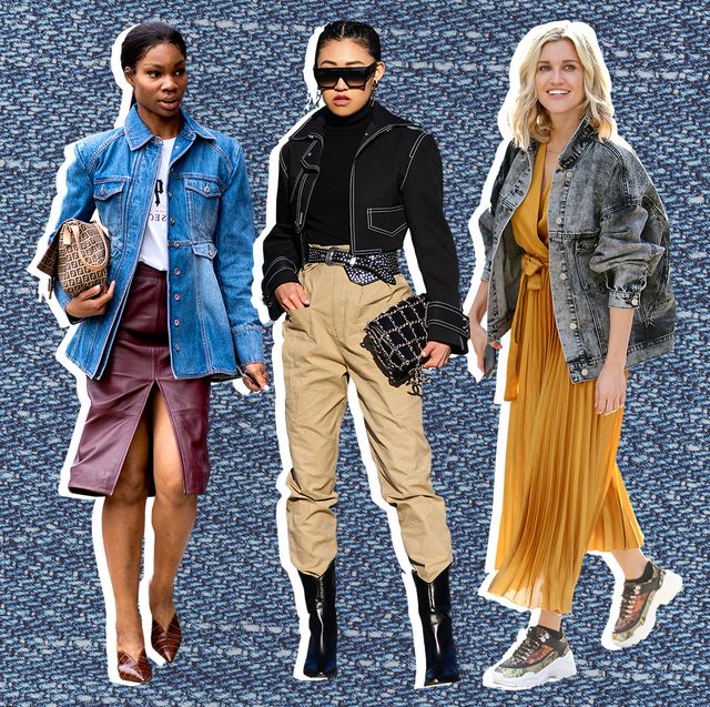 6 Stylish Denim Jacket Outfits -What to Wear With a Denim Jack