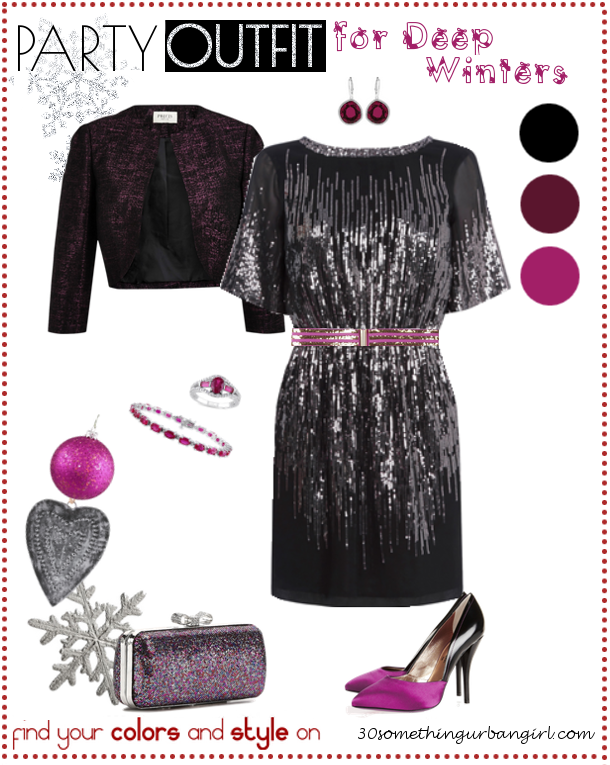 Stylish Holiday Party Outfit Ideas for Deep Autumns and Deep .
