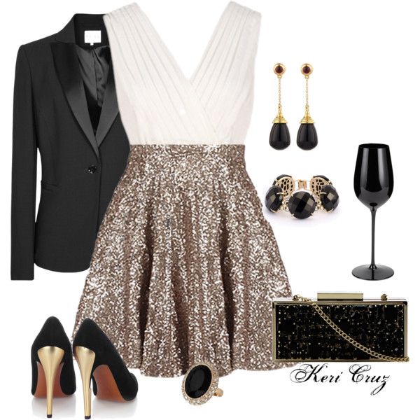 23 Mind-Blowing New Year's Eve Outfit Ideas | New years eve .
