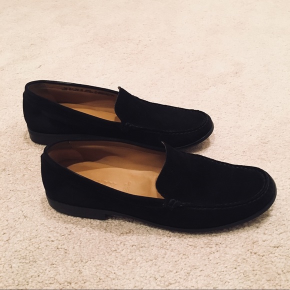 Bally Shoes | Womens Black Suede Loafers | Poshma
