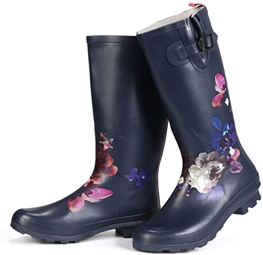 gracosy Rain Boots for Women Wellington Waterproof Boots Summer .