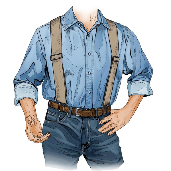 Men's Perry Original Y-back Suspenders | Duluth Trading Compa