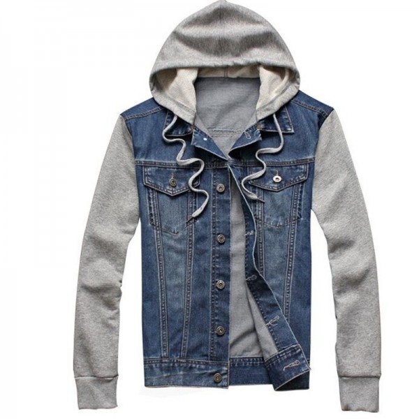 Buy Fleece Hoodies For Men New Cowboy Design Tracksuit Denim .