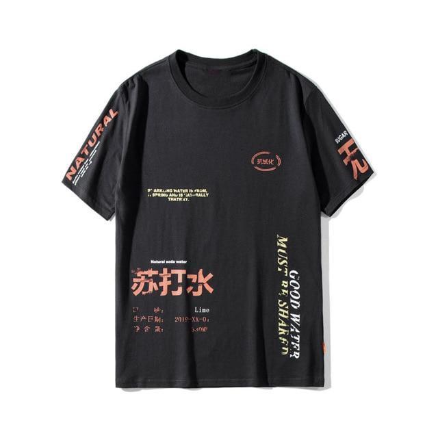 Text Print Graphic T-Shirt | Streetwear at Before the High Stre