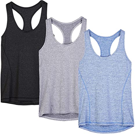 Amazon.com: icyzone Workout Tank Tops for Women - Racerback .