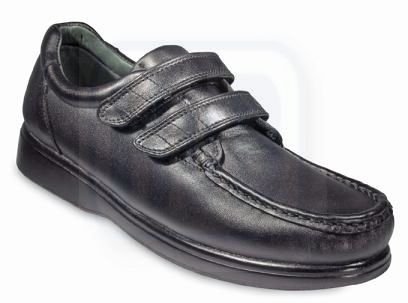 Nature's Stride Virginia Therapeutic Shoes for Women - Black .