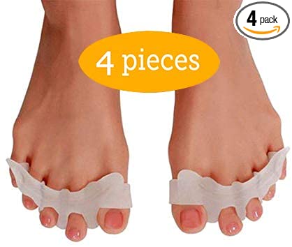 Amazon.com: Flexible Toe Spreaders, Hammer Toe Straightener, Soft .