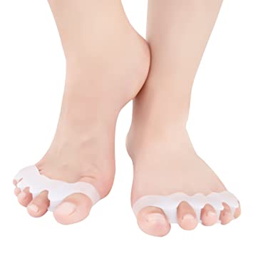 Amazon.com : Gel Toe Separator, Bestrice Toe Spacers Rubber Toe .
