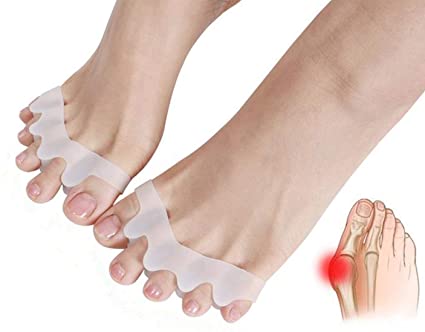 Amazon.com: Gel Toe Separator Rubber Toe Stretchers Toe Spacers .