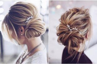 30 Chic Wedding Hair Updos for Elegant Brides | Deer Pearl Flowe