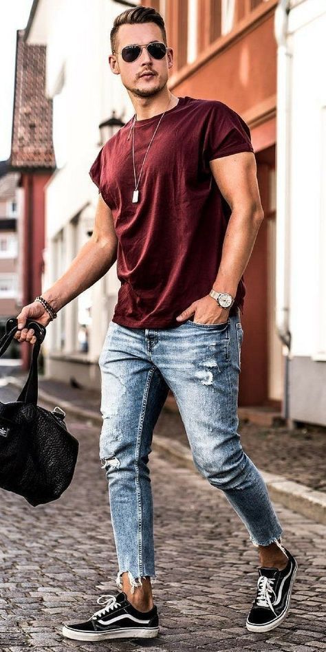 33 Best Men's Spring Casual Outfits Combination | Moda masculina .