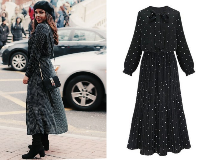The Print that all fashion bloggers are wearing right now: POLKA DOT