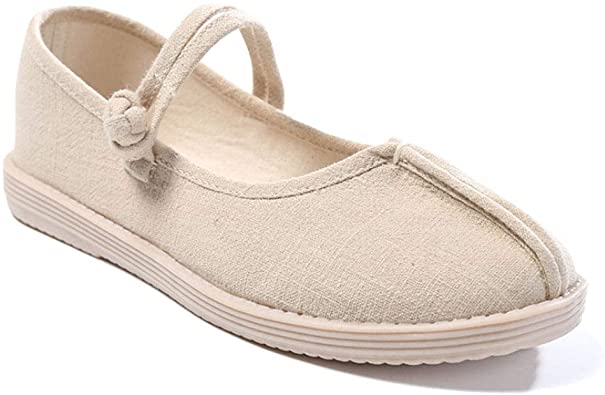 Amazon.com | uirend Women Canvas Traditional Shoes - Mary Jane .