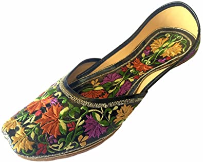 Amazon.com | Step n Style Womens Indian Traditional Khussa Shoes .