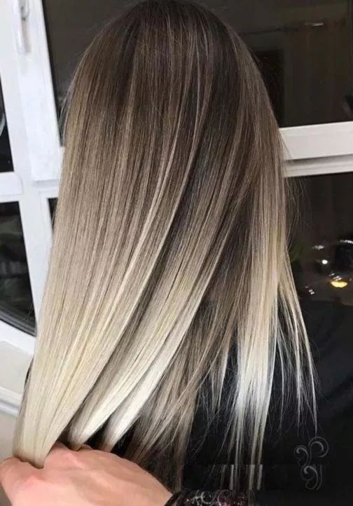 26 Summer Trend Straight Hair Ideas (With images) | Balayage hair .