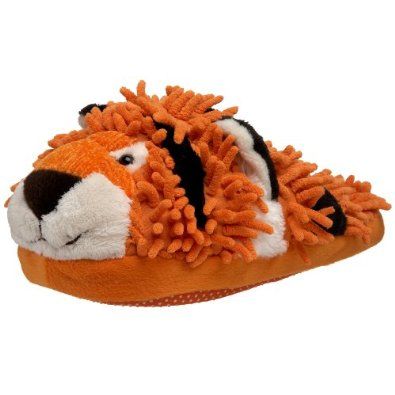 Fun Fuzzy Slippers (With images) | Tiger slippers, Fuzzy slippers .