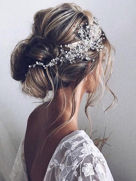 Wedding Hairstyle Inspiration - Ulyana Aster | Wedding hair .
