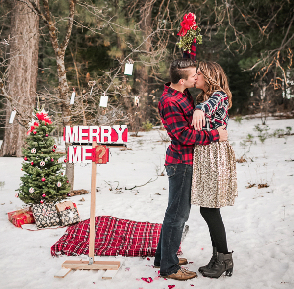 Unique Christmas Proposal Ideas