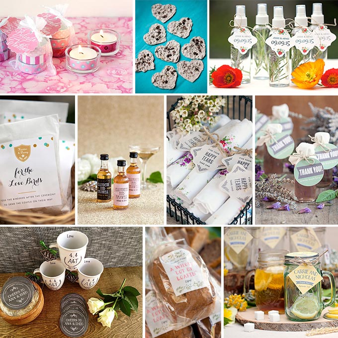 10 Unique Wedding Favor Ideas - Wedding Inspirati