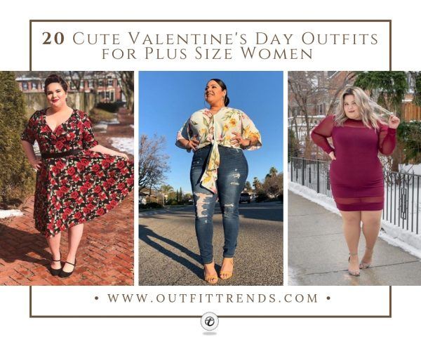 20 Cute Valentine's Day Outfits for Plus Size Women In 20