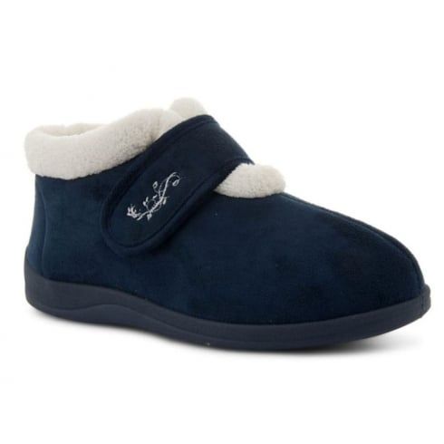 Velcro slippers for women in 2020 | Slippers, Shoe laces, Navy .