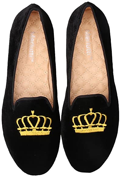 Amazon.com | Merlutti Women's Princess Gold Crown Embroidered .