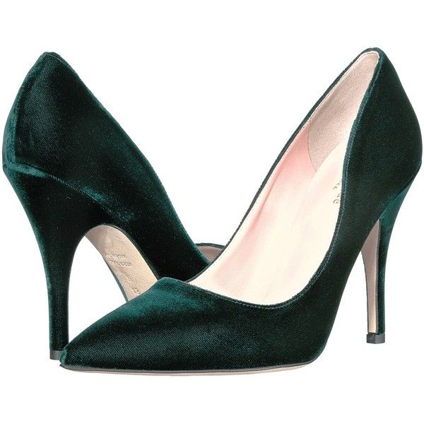 Kate Spade New York Licorice (Emerald Green Velvet) High Heels .