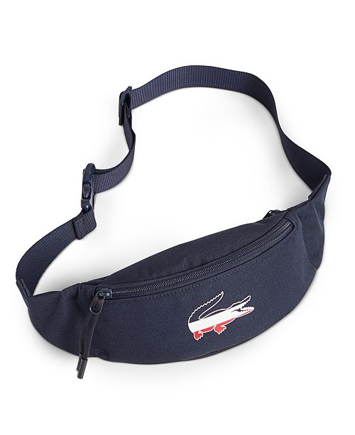 Lacoste Men's Logo Waist Bag & Reviews - All Accessories - Men .