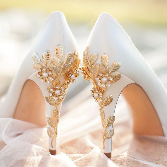 32 Floral Wedding Shoes Ideas For Spring And Summer Nuptials .