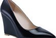 Amazon.com | Classic Wedges for Women Pointed Toe Slip On Wedge .