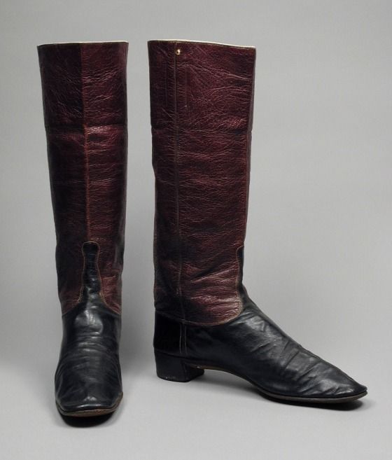 Pair of Man's Dress Wellington Boots | LACMA Collections | Boots .