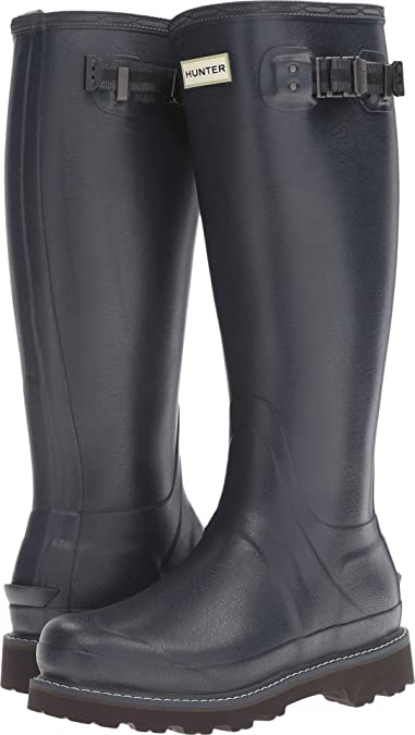 Amazon.com | HUNTER Balmoral II Poly Lined Womens Wellington Boots .