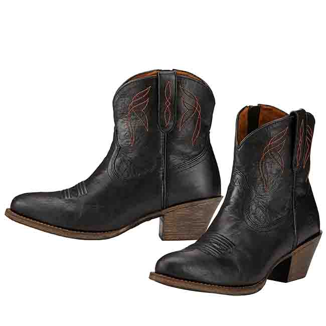 Western ankle boots for women