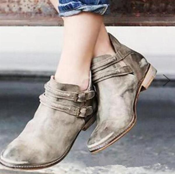 Shoes - Vintage Women's Cowboy Ankle Boots – Invoma
