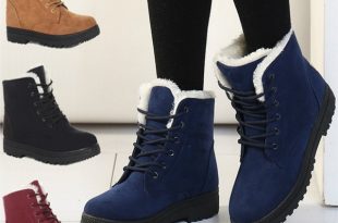 Women's Fashion Snow Boots Winter Ankle Boots GS | Wi