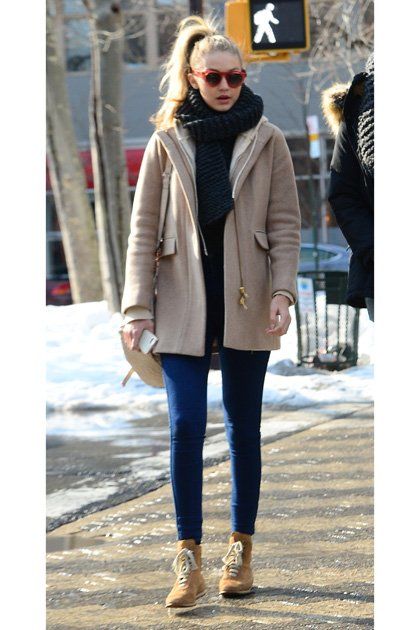 Gigi Hadid | New york winter outfit, Gigi hadid street style, New .