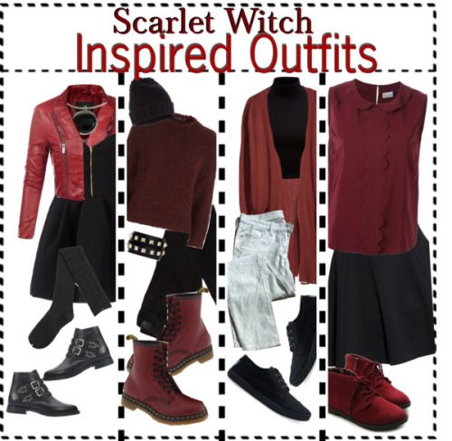 Scarlet Witch outfit red dress - Google Search | Character .