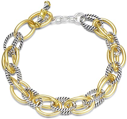 Amazon.com: UNY Bracelet Designer Brand Inspired Antique Women .