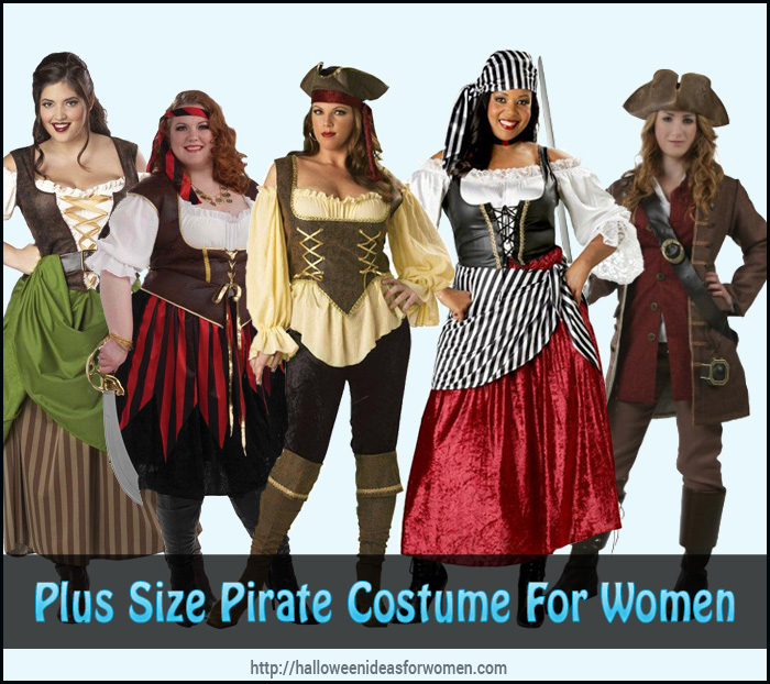 Plus Size Pirate Costume For Wom