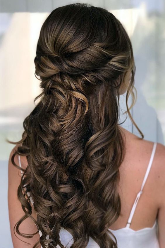 Wonderful Long Wedding & Prom Hairstyle Ideas